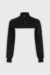 Ashley Cropped Bomber Jacket